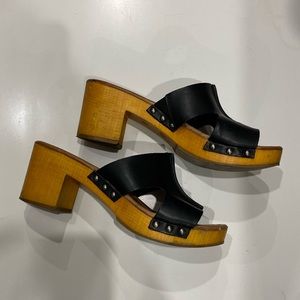 MIA Block Heel Sandals Sz 8